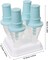 Homemade Ice Cream Cone & Ice Pop Mold – Reusable PP Ice Stick Holder for Kids, DIY Frozen Treats, Compact & Eco-Friendly